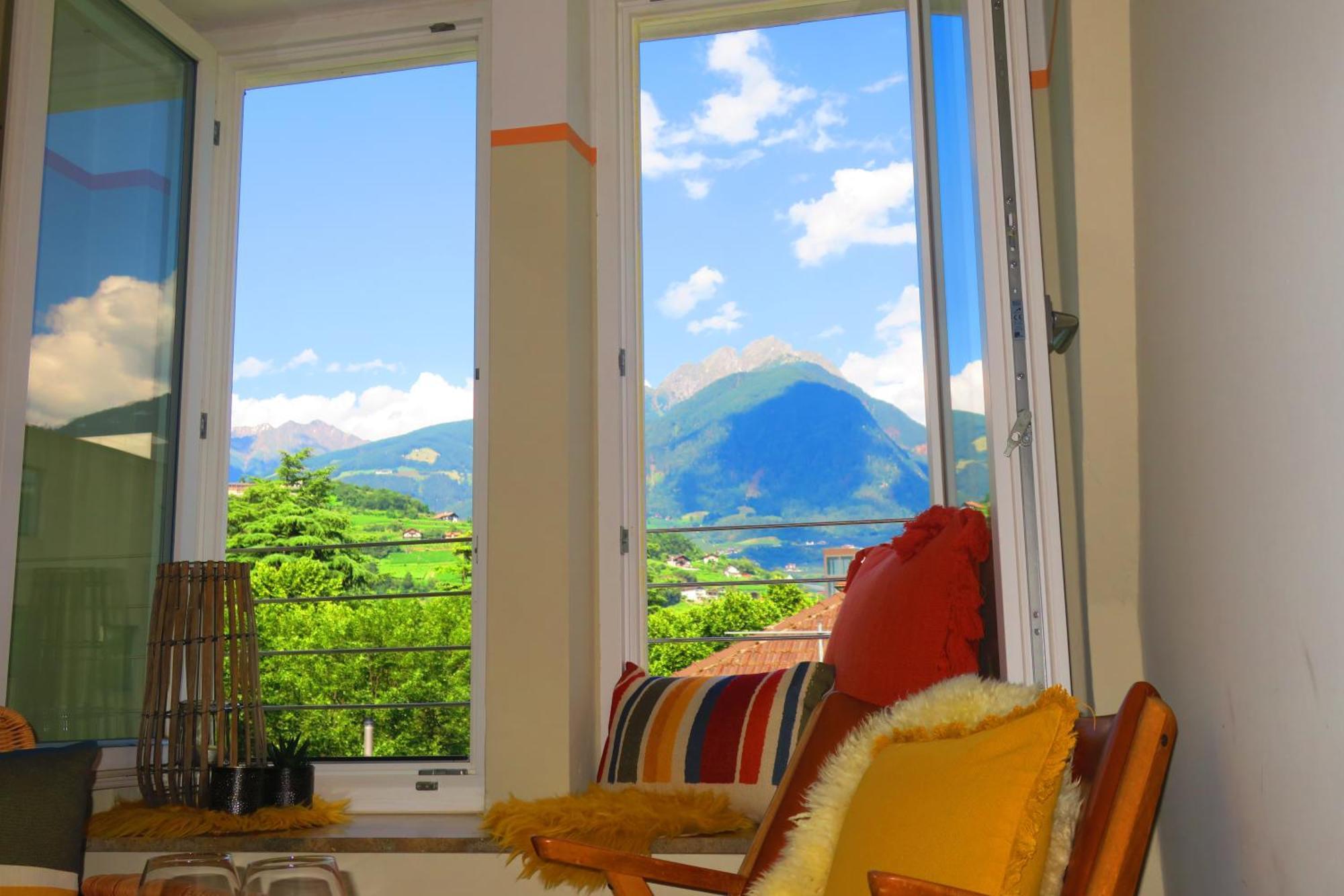 3-Zimmer-Appartement In Privatvilla, Meran Zentrum, Kostenloser Parkplatz Mit Gaestekarte Esterno foto