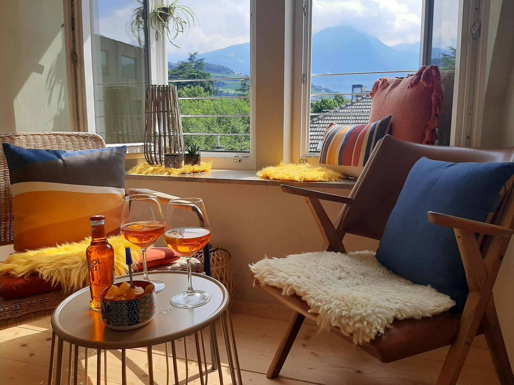 3-Zimmer-Appartement In Privatvilla, Meran Zentrum, Kostenloser Parkplatz Mit Gaestekarte Esterno foto
